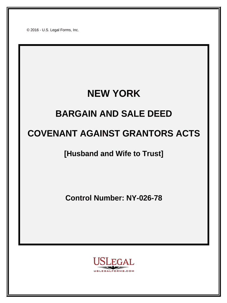 New York Sale Deed  Form