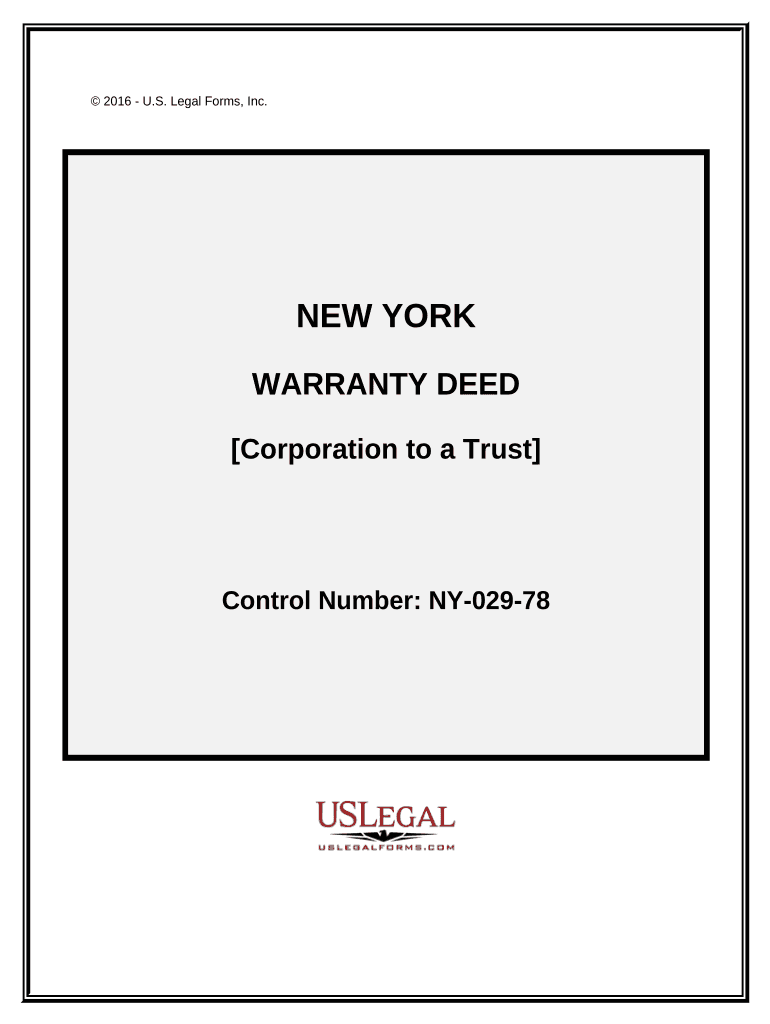 New York Corporation Trust  Form