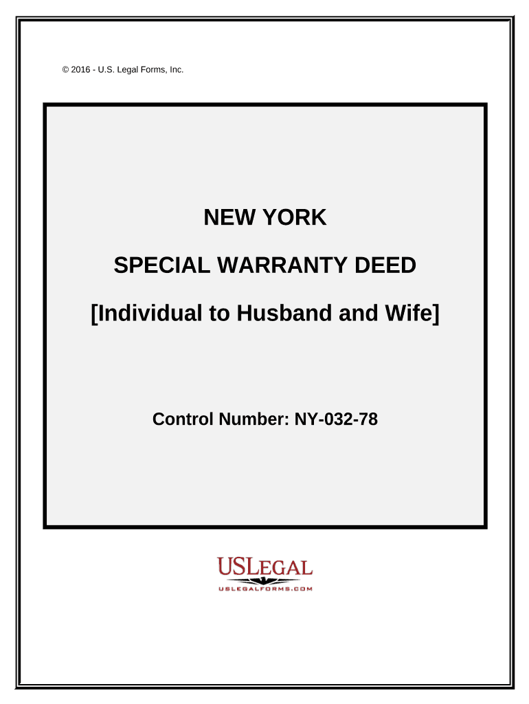 Special Warranty Deed PDF  Form