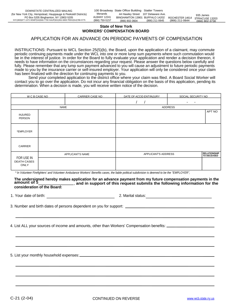 Ny Application for Form