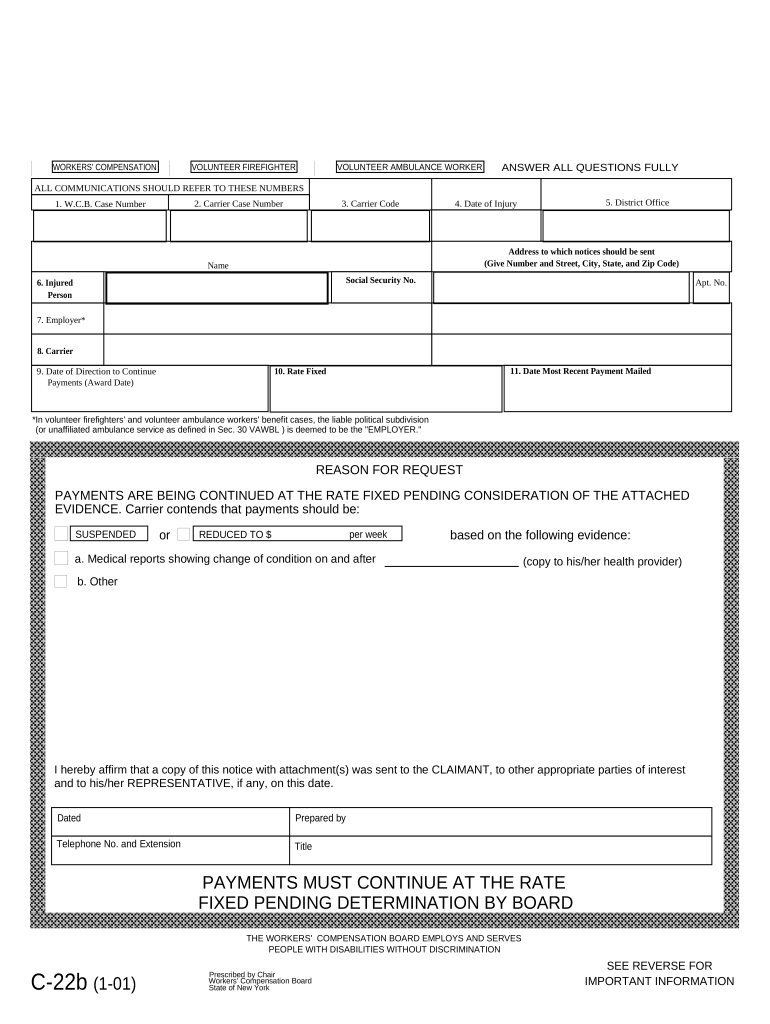 Ny Workers Compensation  Form