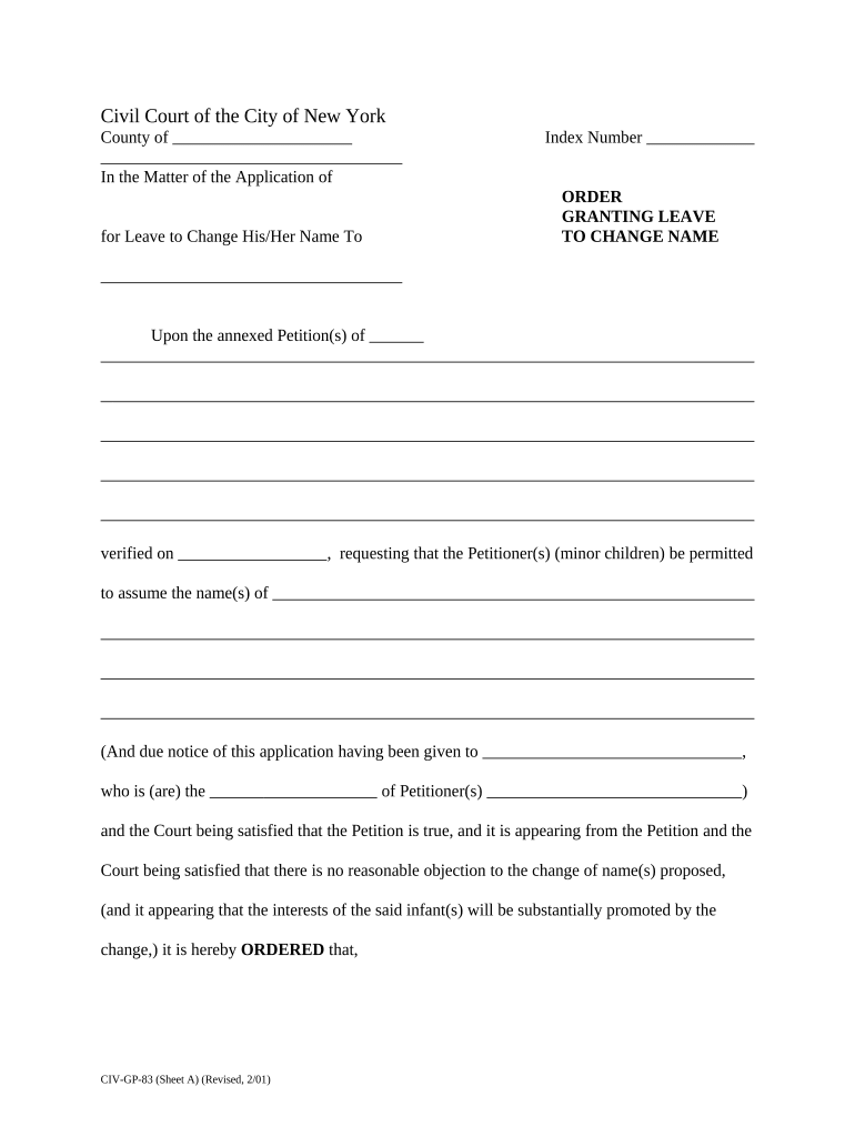 Ny Leave Form