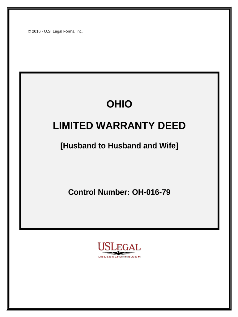 Ohio Husband Wife  Form