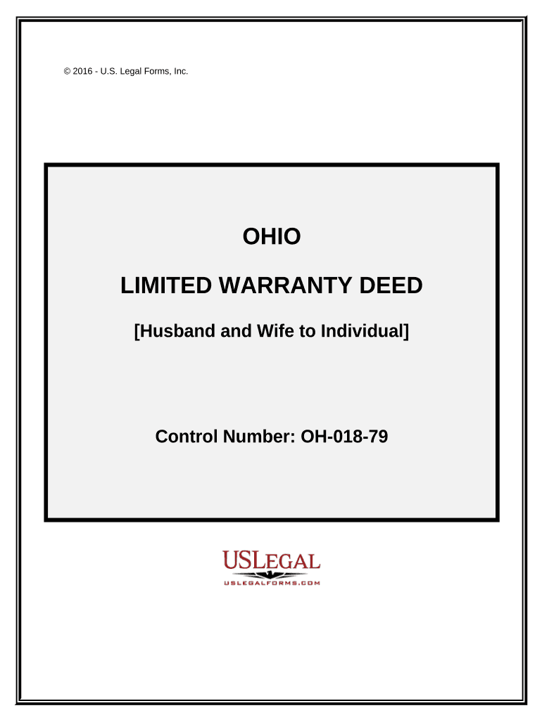 Ohio Limited Warranty Deed  Form