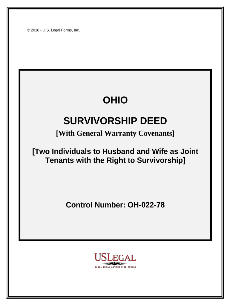 Ohio Survivorship  Form