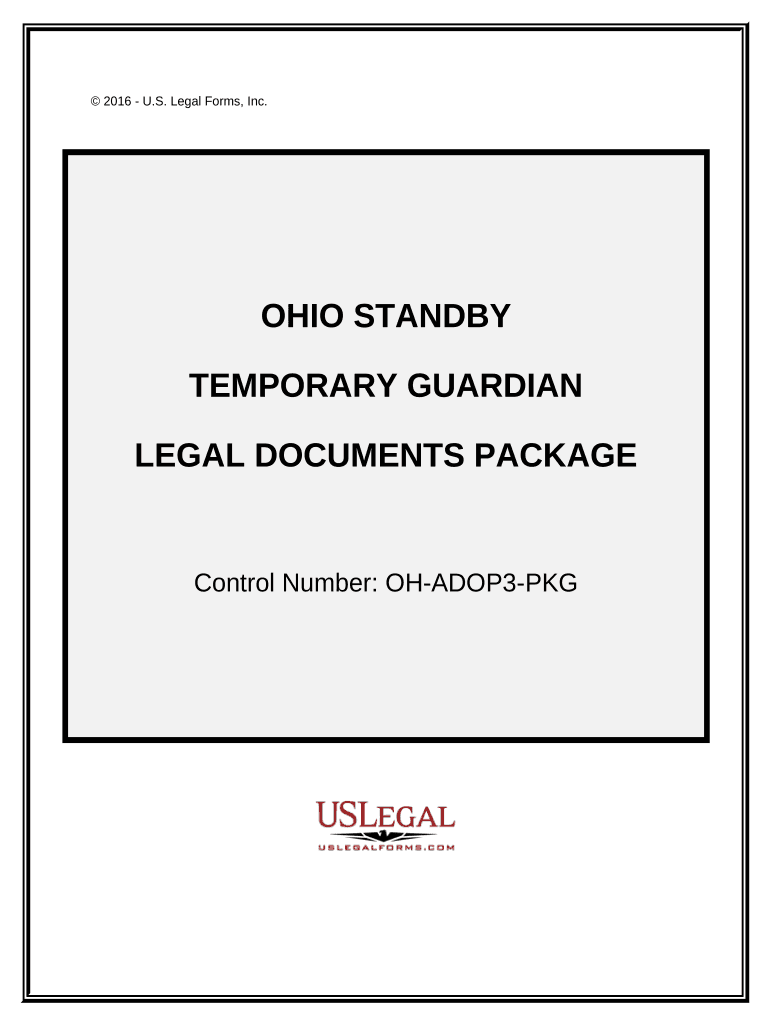 Ohio Guardian Legal  Form