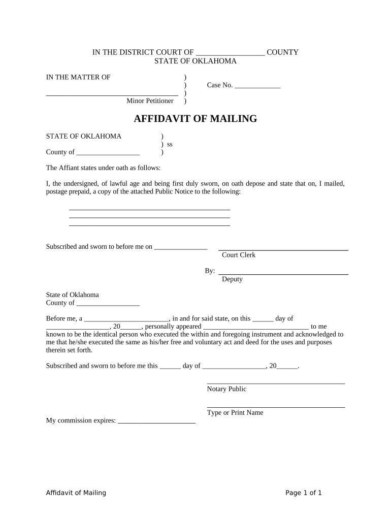 Affidavit Name Change Draft  Form