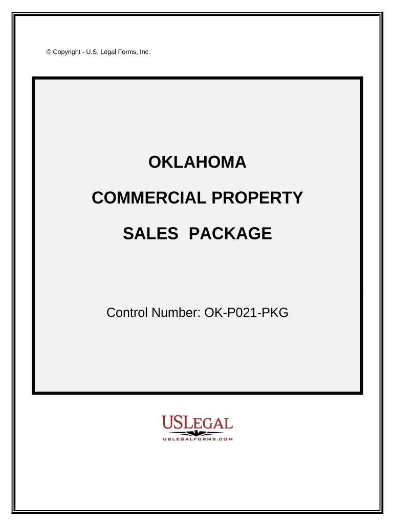 Commercial Property Sales Package Oklahoma  Form