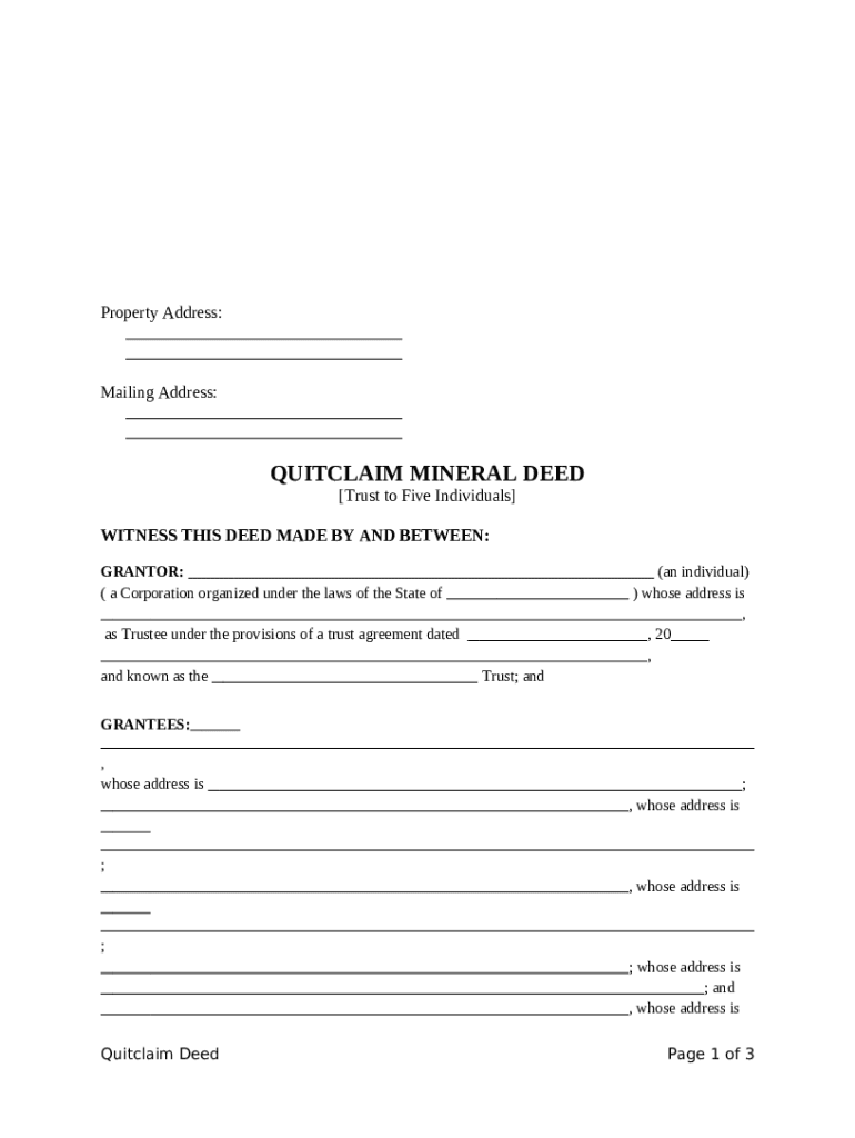 Ok Quitclaim  Form