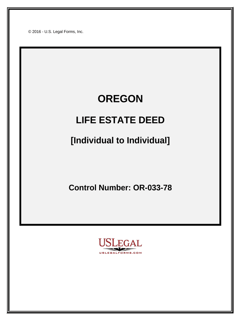 Oregon Estate  Form