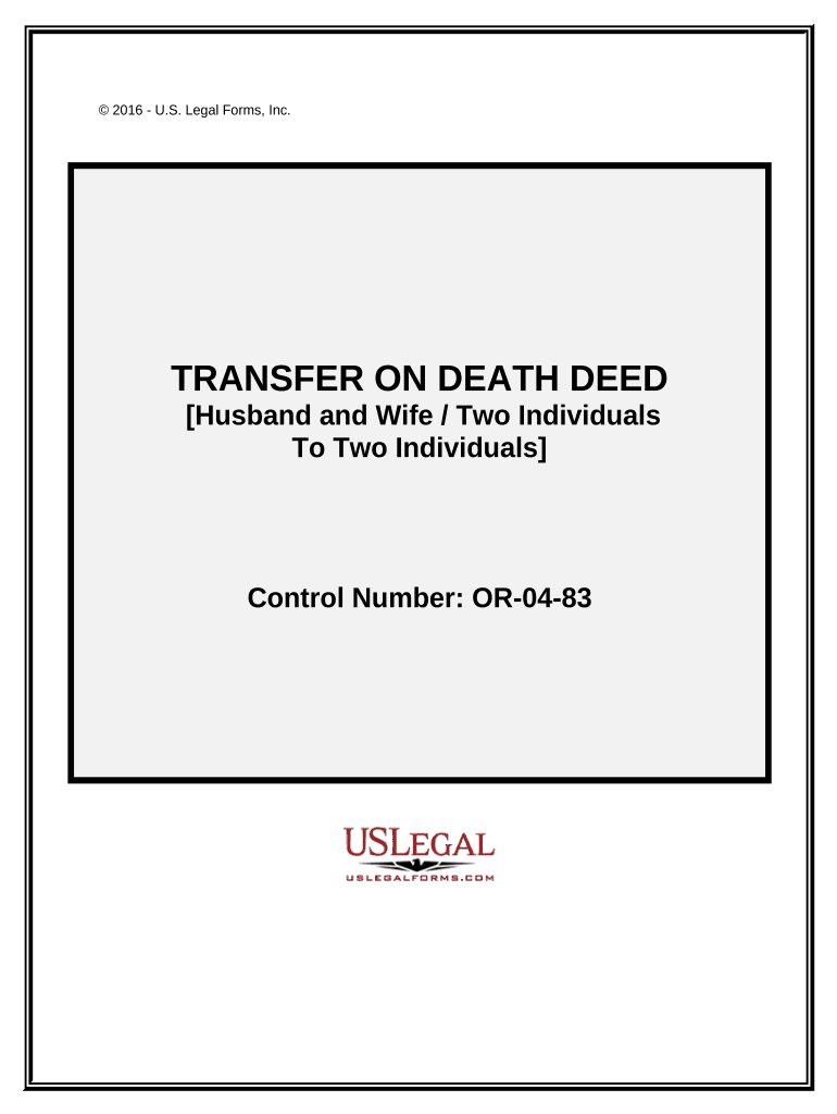 Transfer Death Deed  Form