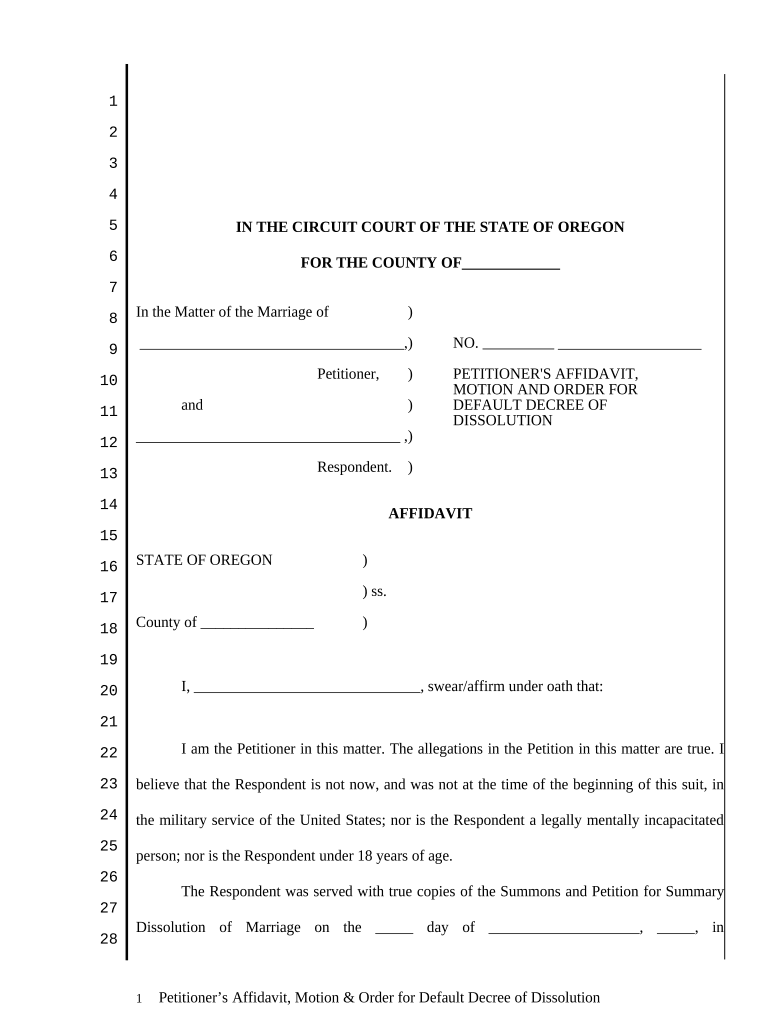 Order Default Template  Form