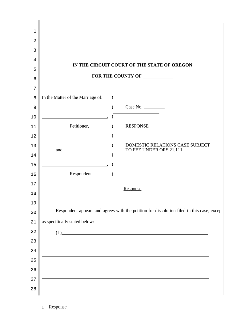 Case Fee  Form