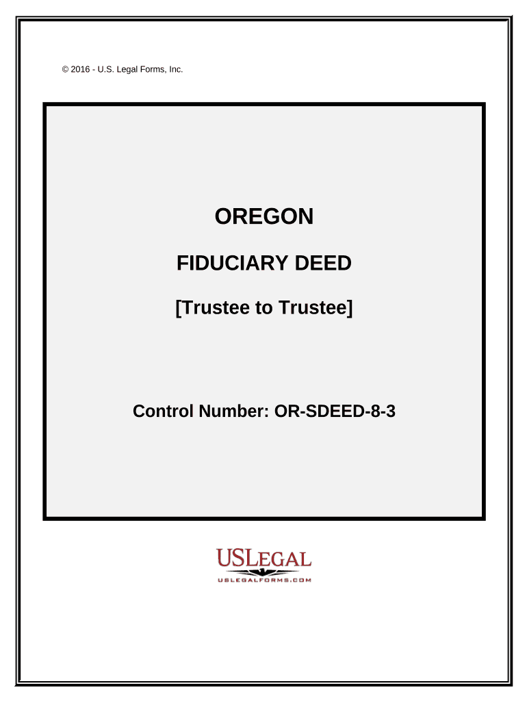Oregon Trustee  Form