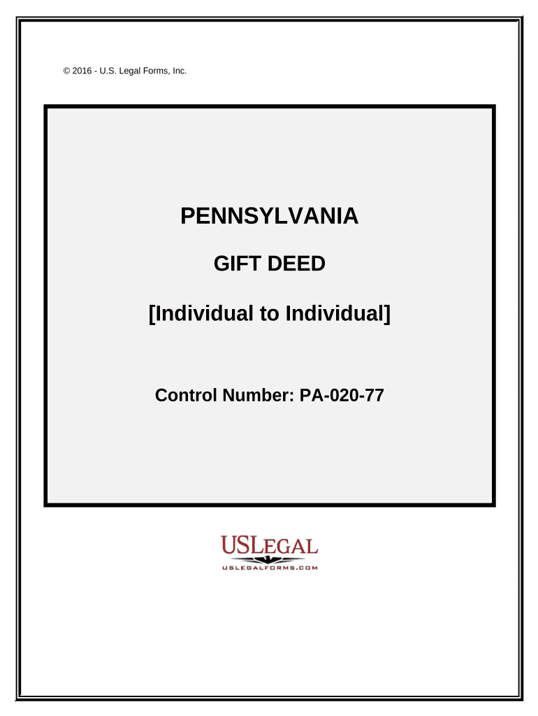 Pennsylvania Deed  Form