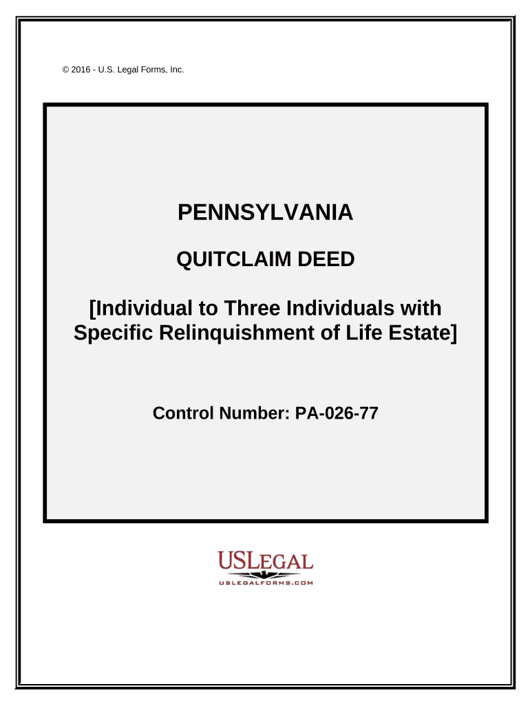 Pa Quitclaim Deed Form