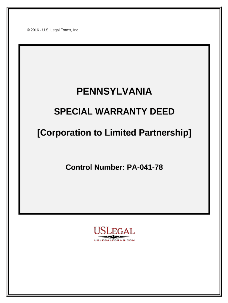 Pa Limited Partnership  Form