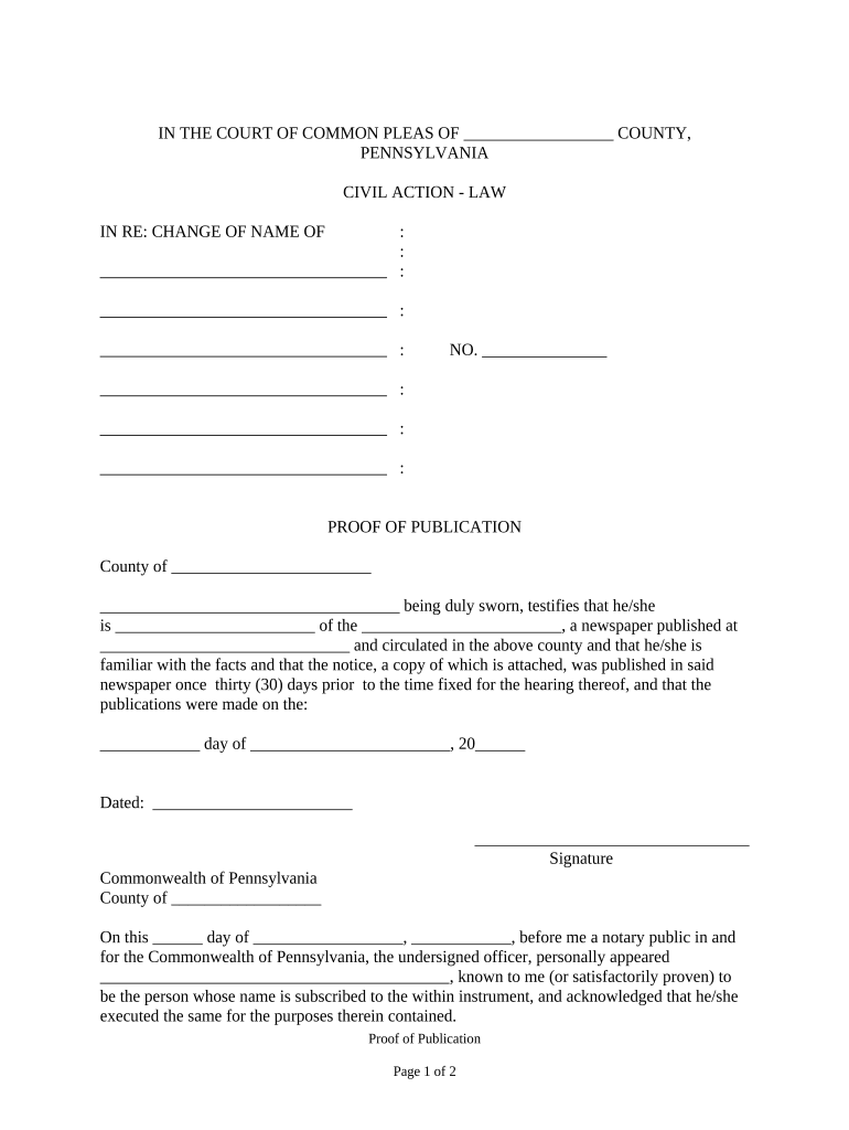 Publication Name Change Paper  Form
