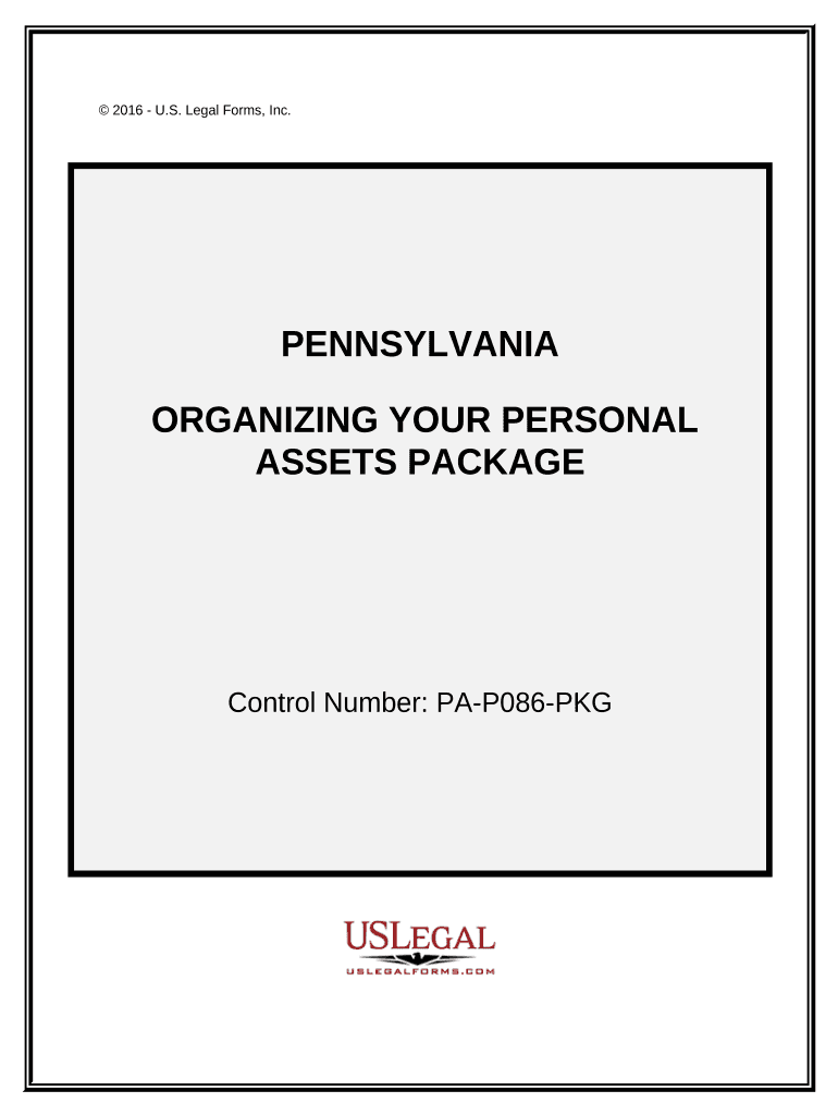 Pennsylvania Assets  Form