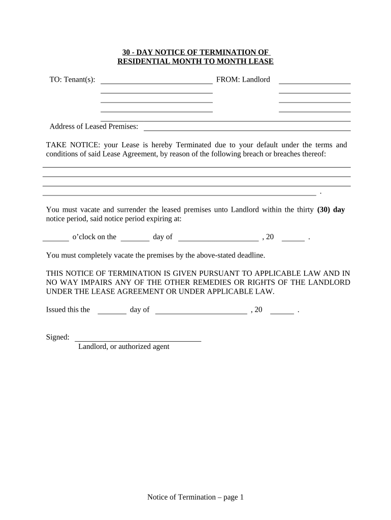 Ri 30 Day  Form