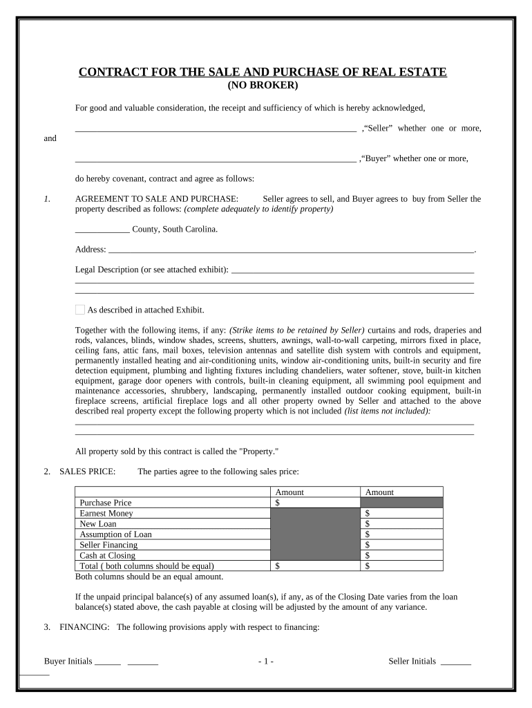 Sc Purchase  Form