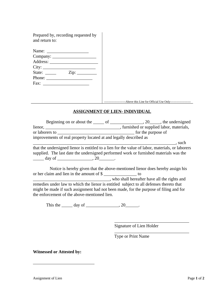 Sc Lien Search  Form