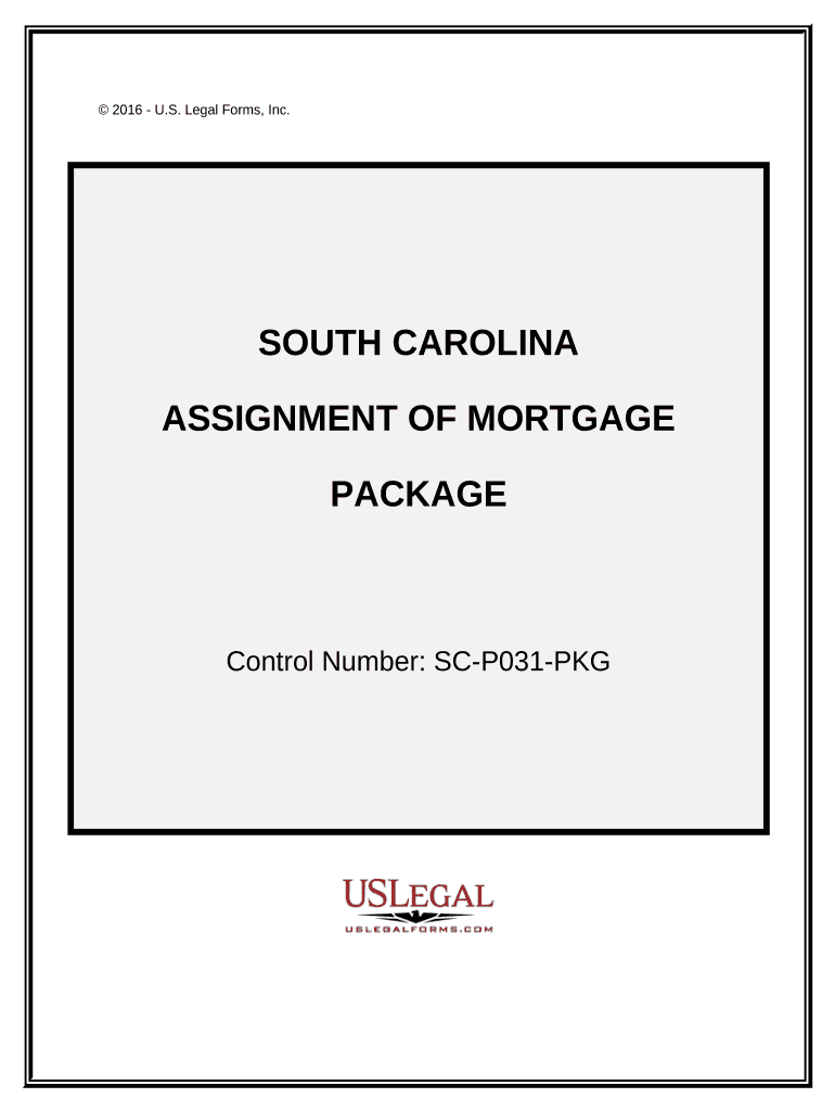 Assignment of Mortgage Package South Carolina  Form