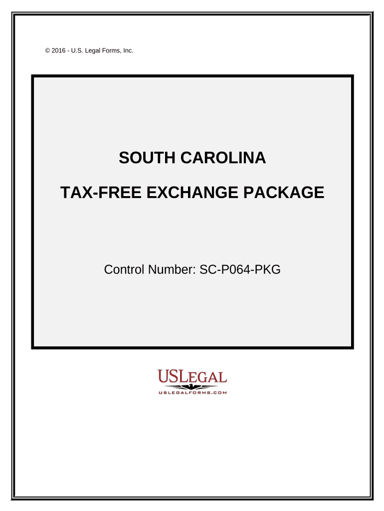 Tax Exchange Package South Carolina  Form