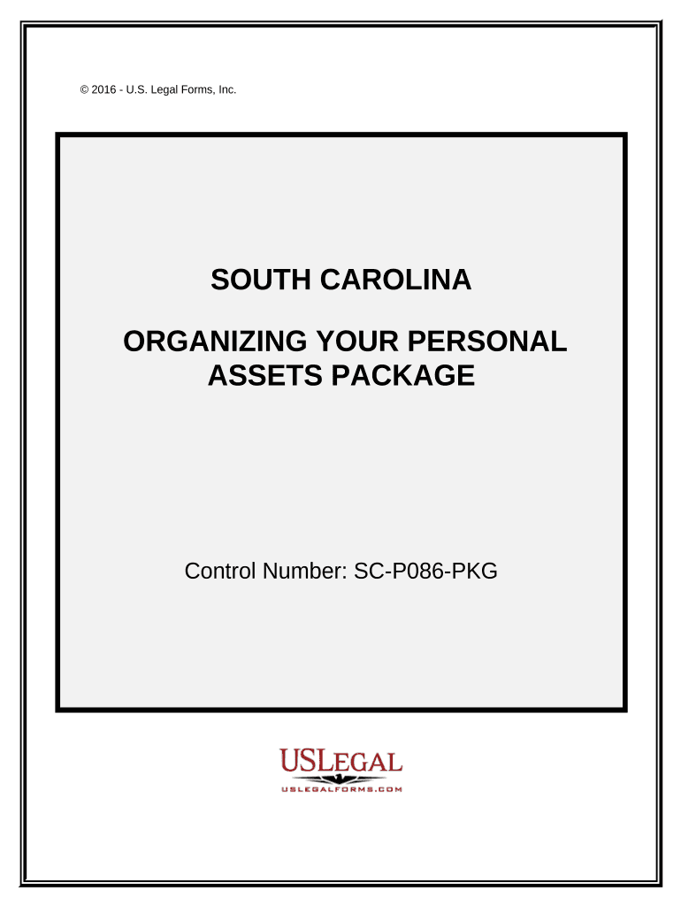 South Carolina Personal  Form