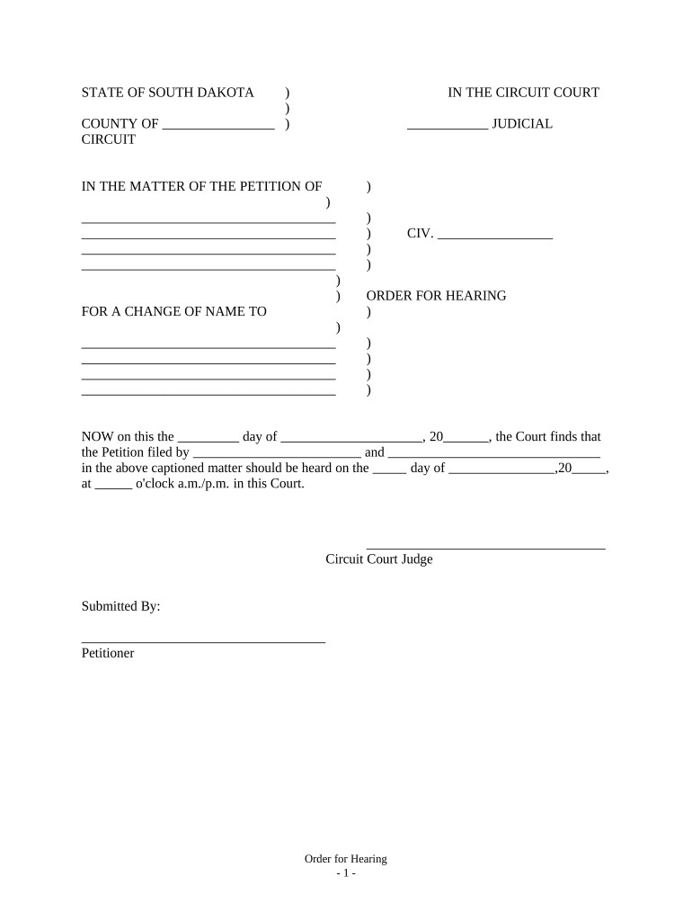 Sd Name Change  Form