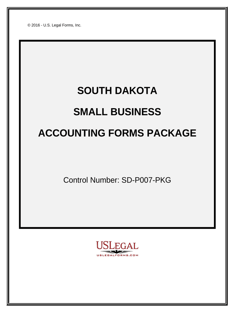 South Dakota Business  Form