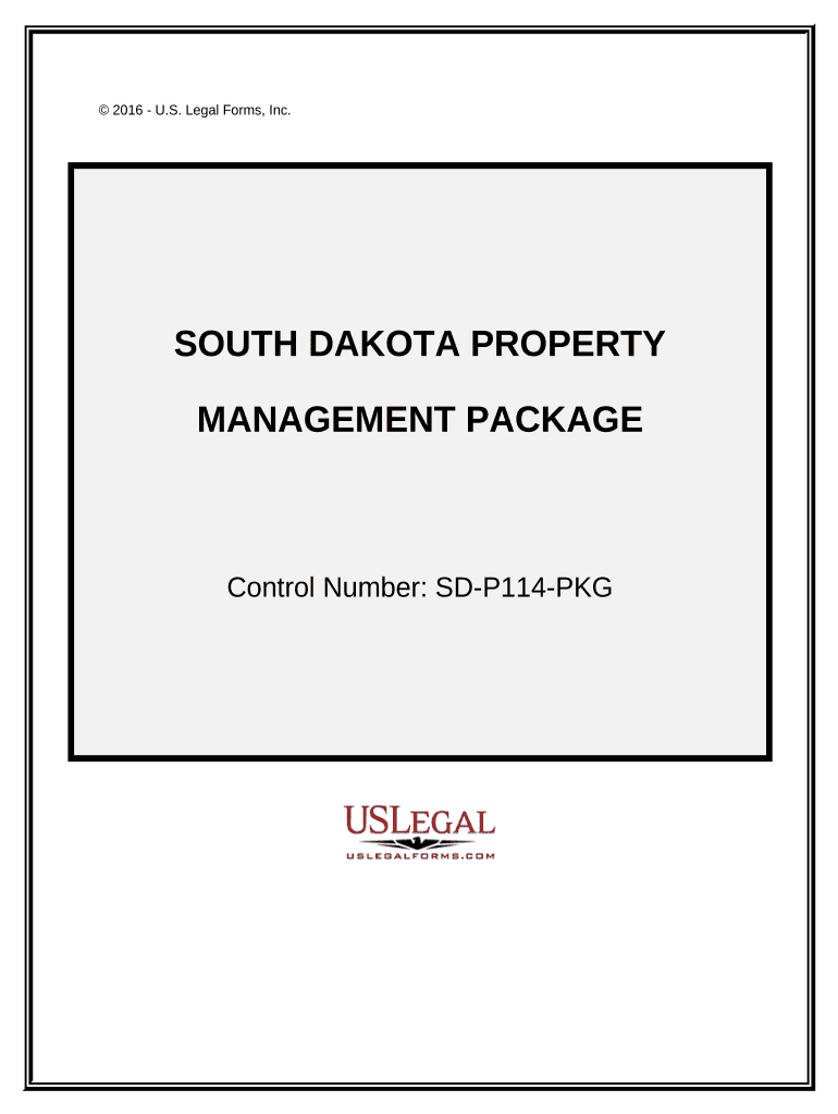 South Dakota Property  Form