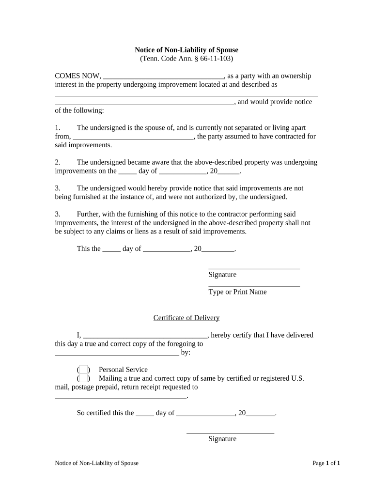 Contract Spouse  Form