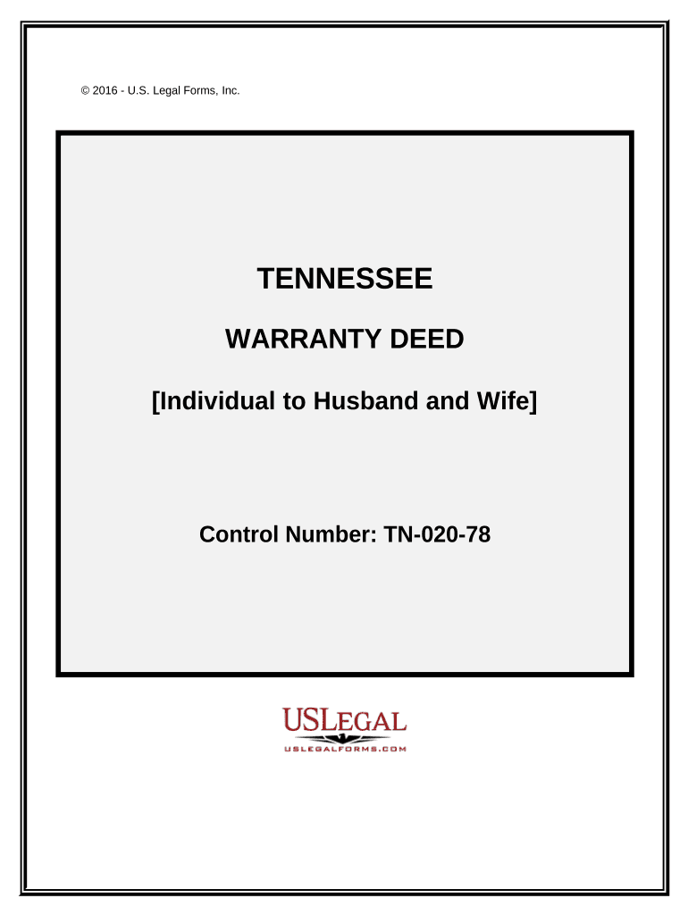 Get and Sign Tn Warranty Deed  Form