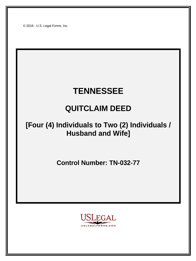 Quitclaim Deed  Form