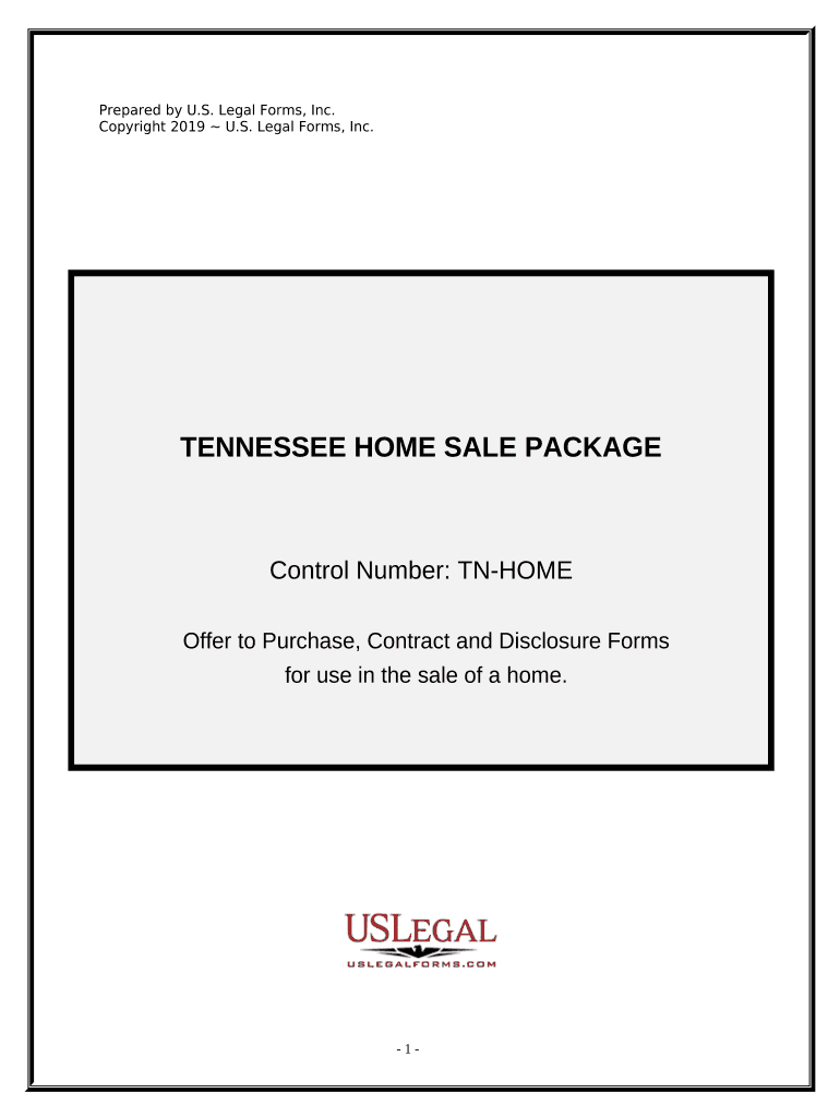 Real Estate Home Sales Package with Offer to Purchase, Contract of Sale, Disclosure Statements and More for Residential House Te  Form