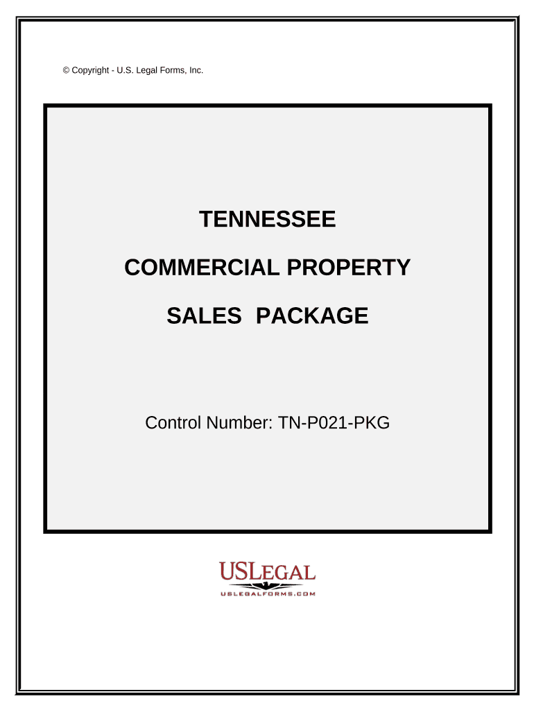 Commercial Property Sales Package Tennessee  Form