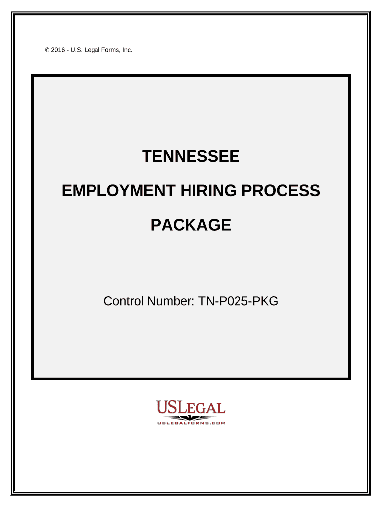 Tennessee Process  Form