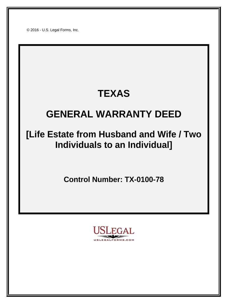 Texas Warranty  Form