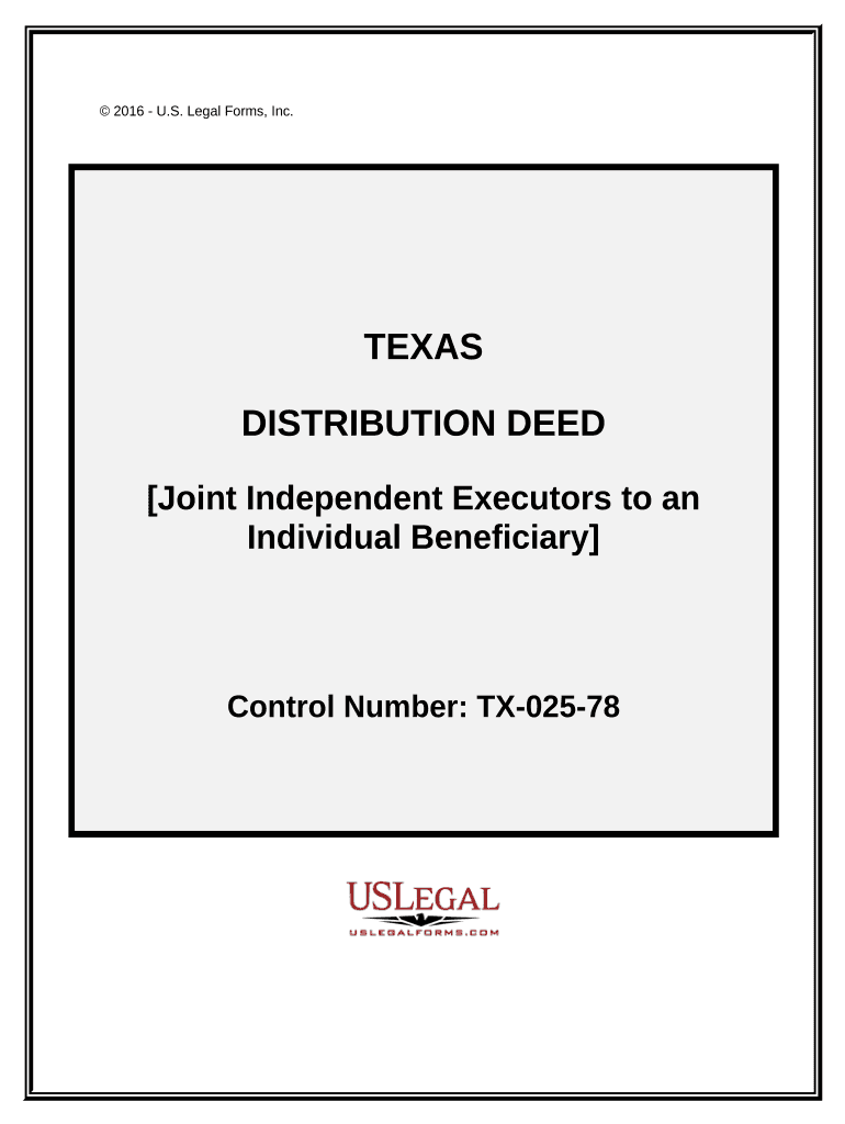 Tx Deed  Form