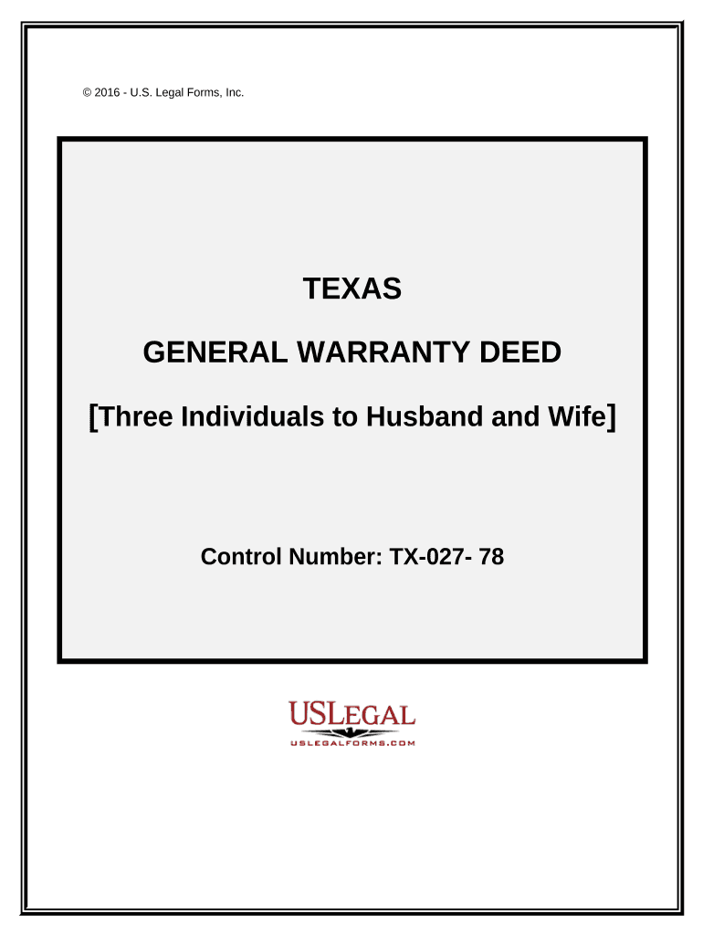 General Warranty Deed  Form