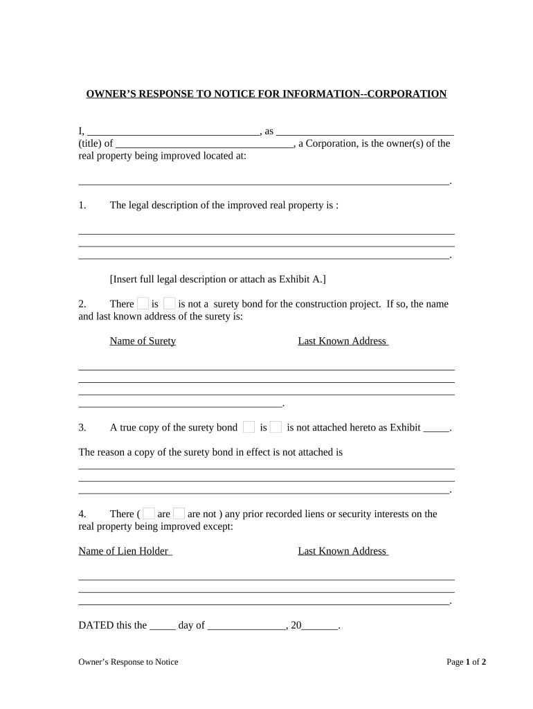 Limited Liability Company  Form