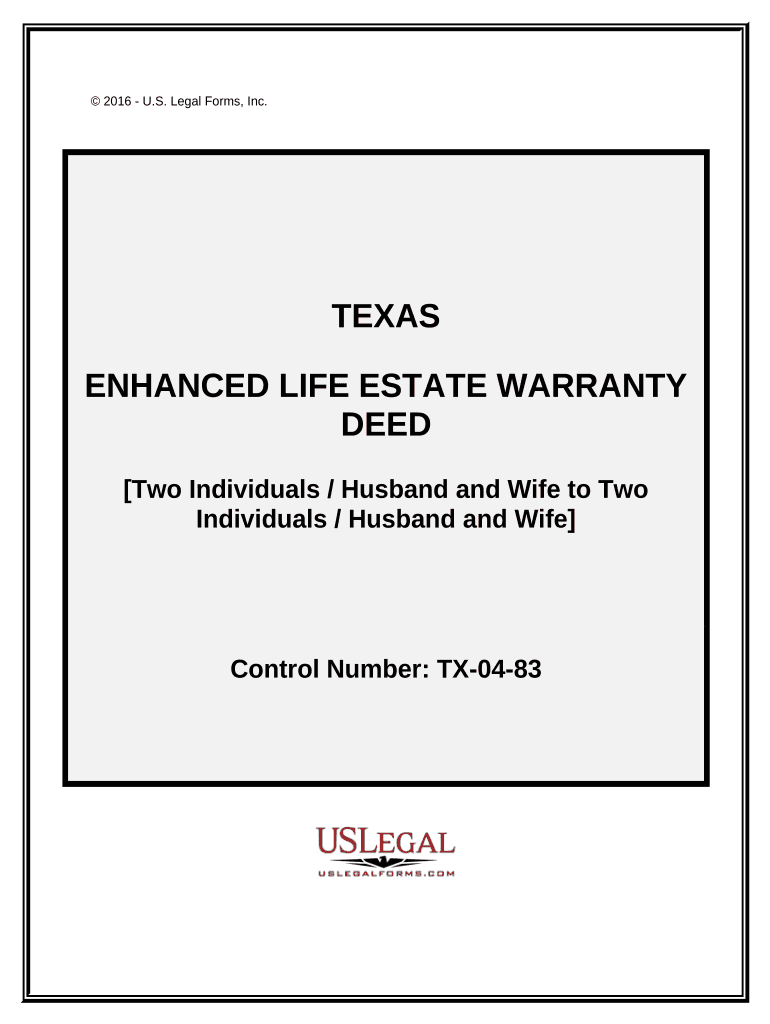 Enhanced Estate Deed  Form