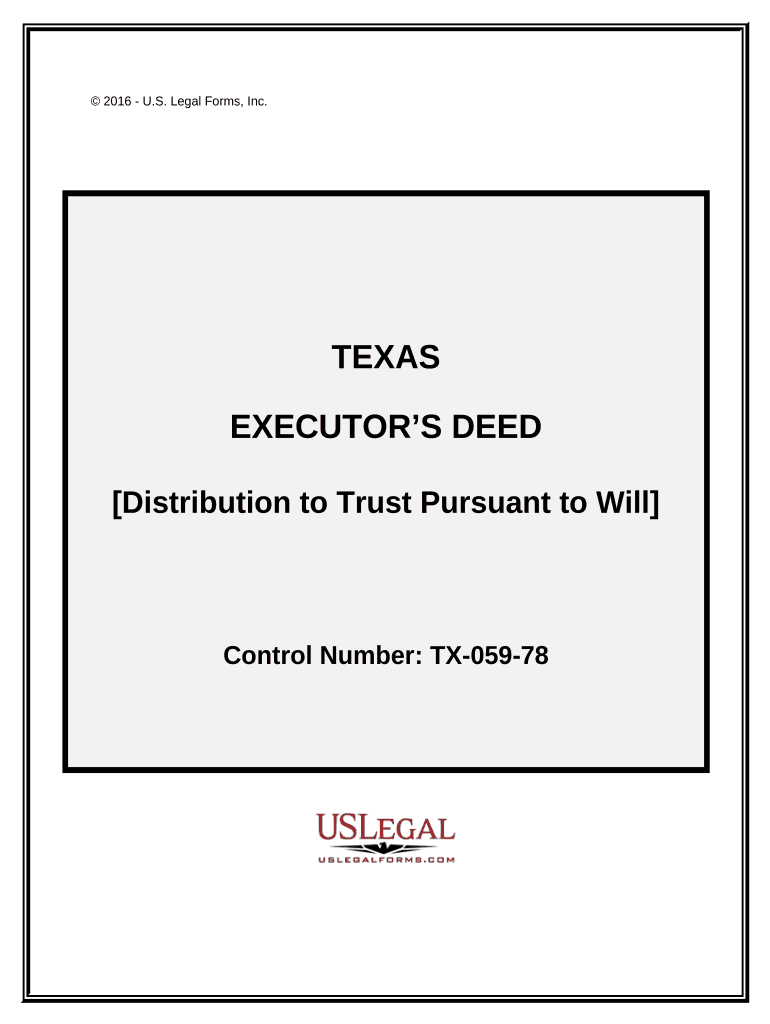 Deed to Trust  Form