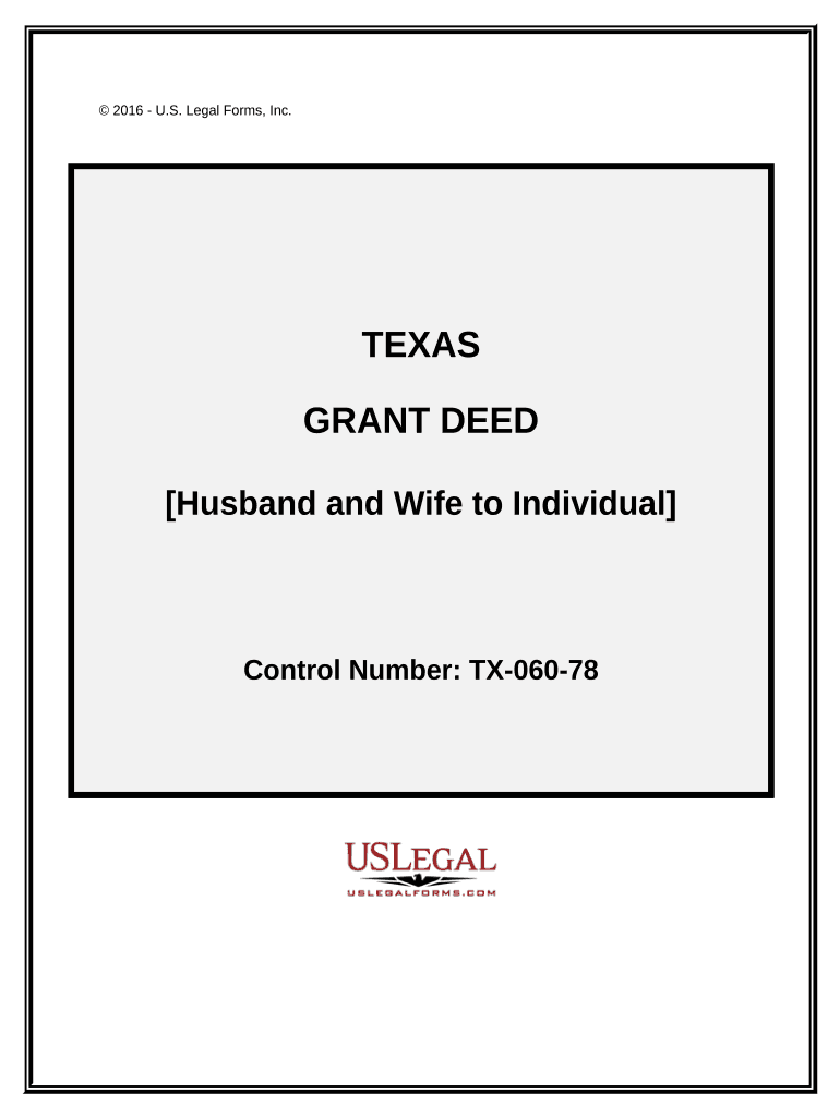 Texas Husband Wife  Form