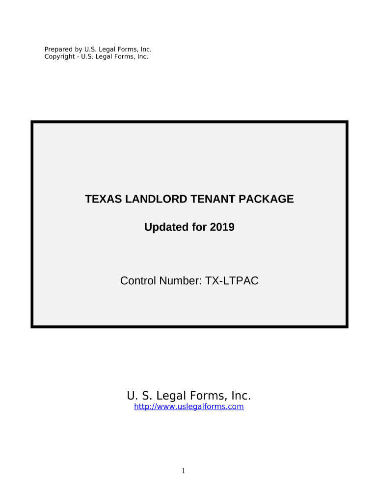 Texas Landlord  Form