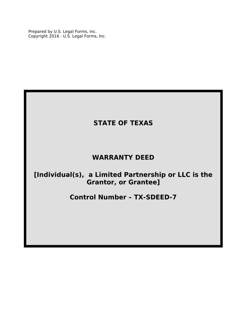 Texas Limited Llc  Form