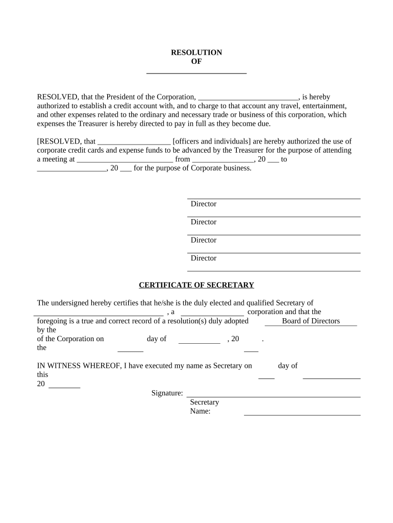 Travel Expenses  Form