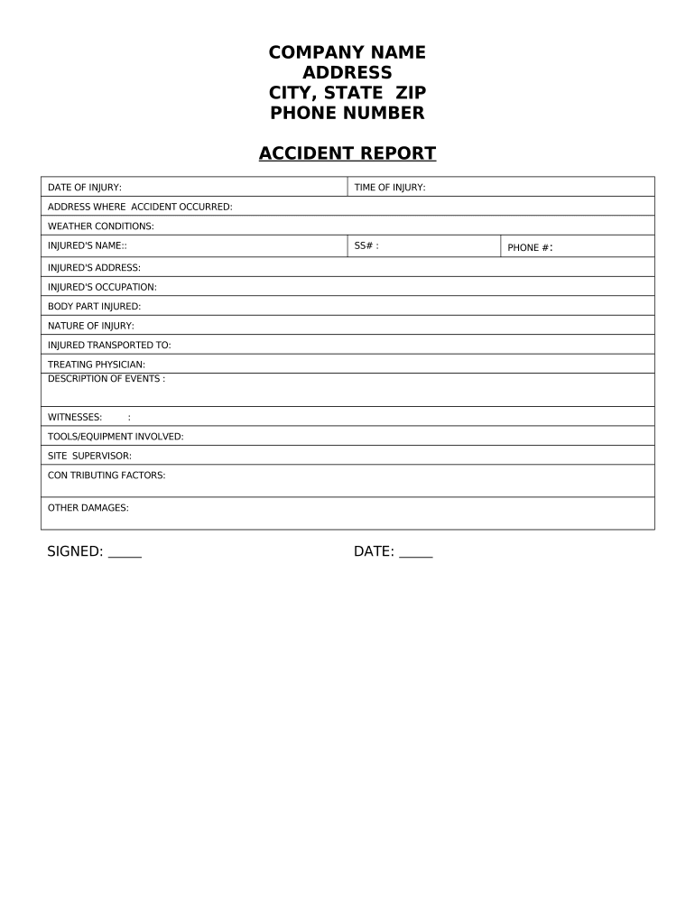 Construction Report  Form
