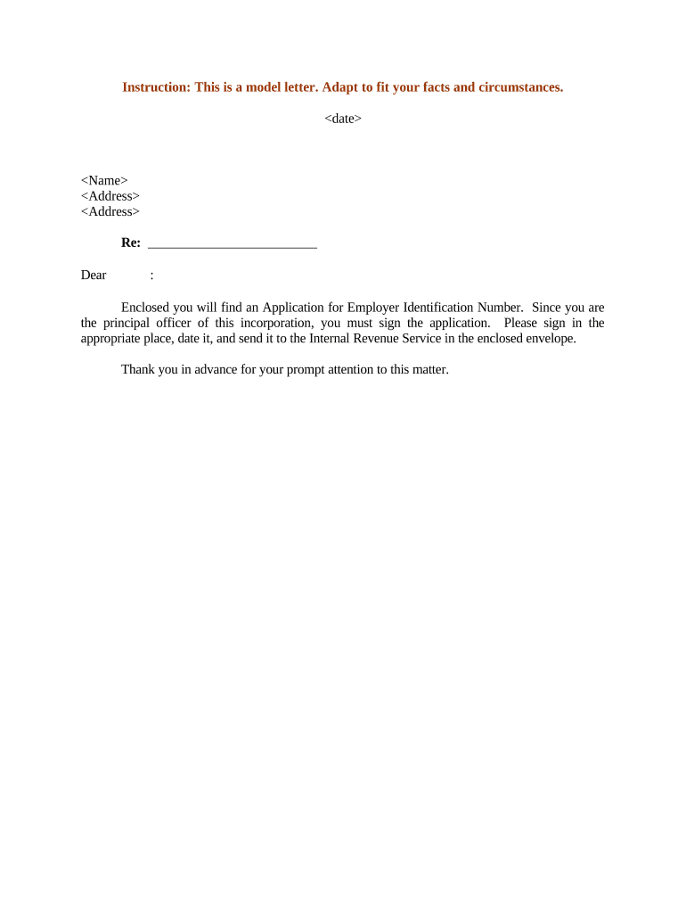 Sample Letter Employer  Form